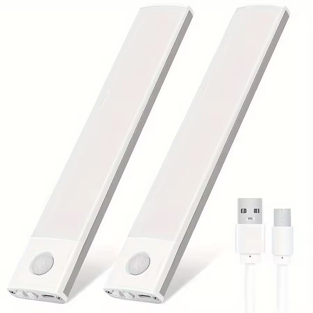 ZYSY Rechargeable Motion Sensor LED Light Portable Magnetic Cabinet Light Suitable for Kitchen Corridors