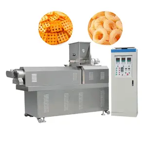 Beliebte Mini Puffed Corn Stick Extruder Maschinen Puffed Ring Snacks Produktions linie