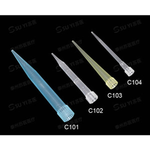 หัวปิเปตแบบใช้แล้วทิ้งของซูยี่ ขนาด 10ul 200ul 300ul 1000ul สำหรับการจ่ายตัวอย่างในห้องปฏิบัติการ - Product Image 3