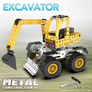 Juego de 262 Piezas de Bloques de Construcción 3D de Excavadora y Bulldozer, Regalo de Cumpleaños STEM para Niños de 6, 7, 8, 9, 10, 11, 12+ Años - Product Image 3
