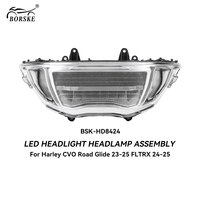 Ensemble de phares LED, carénage intérieur et extérieur, conduit d'aération, panneau inférieur, déflecteur latéral, déflecteur de vent pour CVO Road Glide