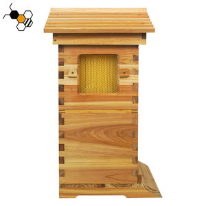 Nueva condición automática Bee Castle Hive Casas de Peine de <span class=keywords><strong>miel</strong></span> de madera y caja de panal para almacenamiento de casete de <span class=keywords><strong>miel</strong></span> - Product Image 1