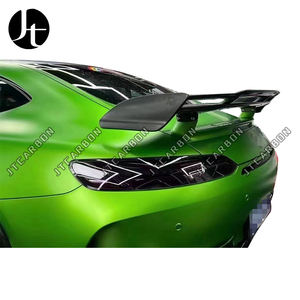 Aileron de lèvre de coffre d'aile arrière de voiture en Fiber de carbone véritable de Style RENN pour Mercedes-Benz AMG GT GTS GTC GTR 2015-2022 - Product Image 3