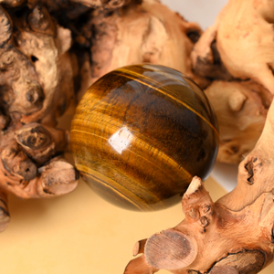 Whosale <b>Crystal</b> Products Hand Polished Yellow Tiger Eye Sphere <b>Ball</b> for Fengshui Decor - Product Image 1