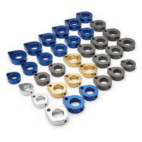 Support d'objectif en alliage d'aluminium usiné CNC de haute précision pour caméras d'imagerie industrielle – Fabrication sur mesure de composants optiques