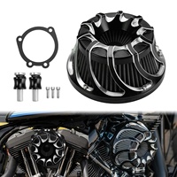 Filtre à Air CNC pour Harley Softail Dyna Sportster 883 1200 Touring Road King Fatboy FLHX FLTRX