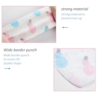 Bestcare Bavoirs jetables imperméables en papier d'emballage OEM personnalisés pour bébé pour le repas de voyage