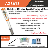 pH-mètre de laboratoire haute précision |   Stylo testeur de pH |   Testeur d'acidité et d'alcalinité AZ8692 AZ8693 AZ8694 AZ8695 AZ8613 avec écran LCD