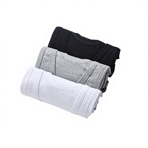 Débardeur tricoté décontracté pour homme, 100 % coton, noir/blanc/gris, idéal pour le sport et le fitness, personnalisable pour la gym et la course à pied - Product Image 4