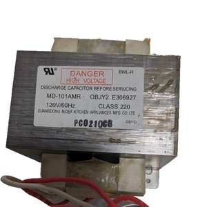 Md-101amr-1 Microwave Oven <b>Transformer</b> 120V 60Hz Class 220 Aluminum With Surge Protection - Product Image 5