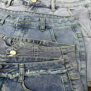 Shorts Modelo FYK062 de $0.99, Talla M-2XL, Shorts Casuales de Verano para Mujer, Cintura Media, Elásticos, de Mezclilla, para Mujer - Product Image 2