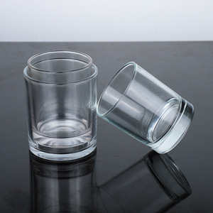 En gros, Porte-bougie en verre transparent épaissi pour aromathérapie, récipient simple pour bougies <span class=keywords><strong>maison</strong></span> et lanternes domestiques - Product Image 3