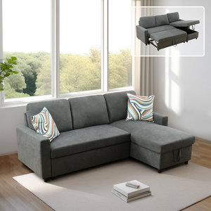 Ensemble de lit extensible multifonctionnel pour une <span class=keywords><strong>personne</strong></span> Balcon Simple Design traditionnel Petite unité Canapé inclinable Hôtels Fabriqués en tissu - Product Image 4