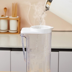 Plastic Pitcher Cold Water Jug with <b>Cups</b> Plastic Pitcher with Lid Water Jug and <b>Cups</b> <b>Set</b> Water Jug with Lid - Product Image 1