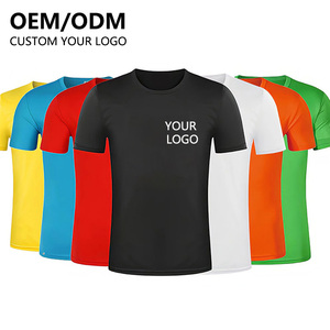Wholesale <b>Polyester</b> Sport Quick Dry Gym Fit t <b>Shirt</b> Custom Sublimation Print logo Tshirt Running Promotion Gift T-<b>shirt</b> for Men - Product Image 2
