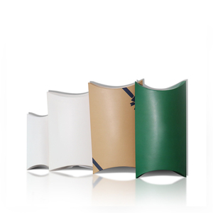 Wig Wig Box Paper Box Recycled Materials Wig Carry Box Pillow Shape Paper Boxes