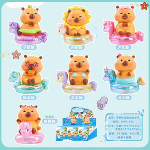 Auténtica resina Capibala Capybara Baoli <span class=keywords><strong>amistad</strong></span> mágica figura <span class=keywords><strong>de</strong></span> escritorio ornamento perfecto congelado cumpleaños misterio cajas - Product Image 4