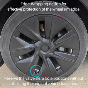 <span class=keywords><strong>Prix</strong></span> d'usine - Enjoliveur de roue de 19 pouces pour Tesla Model Y, style original, noir mat, protection de jante, accessoires de voiture - Product Image 5