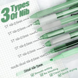 Портативный набор для аннотации книг (40 шт.) с пеналом и закладками для изучения Библии, студенческие канцелярские принадлежности - Product Image 3