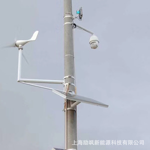 กังหันลม 400W 12V แบบแกนนอน กังหันลมขนาดเล็กสำหรับการตรวจสอบทางวิศวกรรม ระบบไฮบริดพลังงานแสงอาทิตย์และลม - Product Image 2