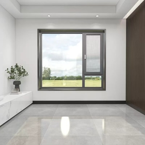 Professional Modern <strong>Design</strong> Swing Style Aluminum Casement <strong>Window</strong> Office Building's Flexible Scratch-Resistant Alloy <strong>Frame</strong> - Product Image 4