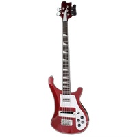 Gitar Bass Elektrik Weifang Rebon 5 Senar Ricken 4003 Warna Merah Anggur