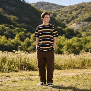 Nuova T-shirt Estiva da Uomo a Righe <span class=keywords><strong>Breton</strong></span>, 100% Cotone, Casual, Multicolore, Collo Tondo, Vestibilità Ampia, Vendita all'Ingrosso - Product Image 5