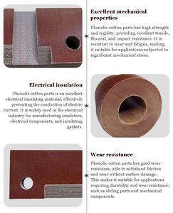 יריעת בקליט לבידוד חשמלי בצבע חום/כתום/שחור, יריעת פנולית, יצרן Shine Universe - Product Image 4