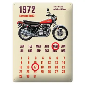Calendario Perpetuo Metallico Personalizzato per Merchandising - Product Image 1