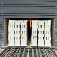 Brique réfractaire isolante en mullite JM23 JM26, légère, haute résistance, faible conductivité thermique pour l'isolation des fours