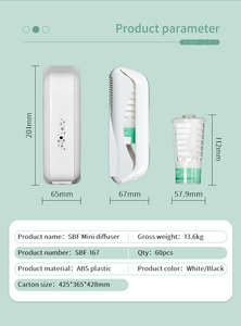 Chất Lượng Cao Sang Trọng Phun Refill Khuếch Tán Hương Thơm Dispenser Hương Thơm Khuếch Tán Hương Thơm Máy Cho Phòng Khách Sạn Nhà Vệ Sinh - Product Image 4