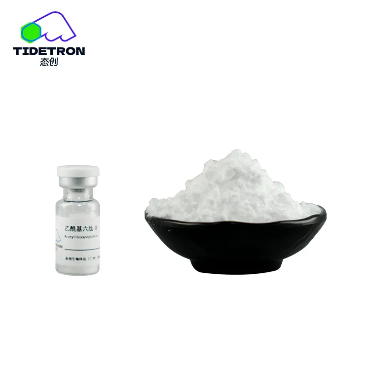 TIDETRON Kosmetisches Peptid CAS 616204-22-9 Wasser lösliches Anti-Falten 99% Pulver Acetyl Hexapeptide-8