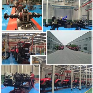 Trattore Cingolato Mini Euro 5 Certificato CE per Terreni Asciutti, Trattore Agricolo 35CV 2WD con Motore a Ingranaggi e Pompa - Product Image 5