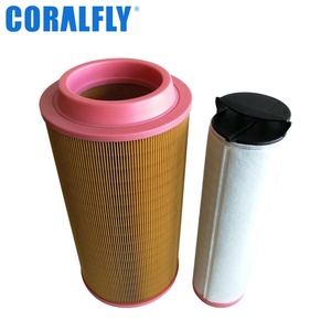 Filtro de Aire para Excavadora, Piezas de Repuesto 580/12020 01180867 3901477M1 RS3992 49131 LX2020 C20500 E1900L P778994 AF26395 - Product Image 2