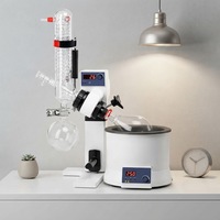 Évaporateur Rotatif Numérique LED BIOSTELLAR RE100-S, Équipement de Distillation Sous Vide pour la Séparation Chimique en Laboratoire, Approvisionnement Direct Usine