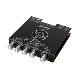 Bo mạch khuếch đại âm thanh nổi Bluetooth 5.1 2.1 kênh, công suất 220WX2+350W, chỉnh âm trầm và treble - Product Image 1