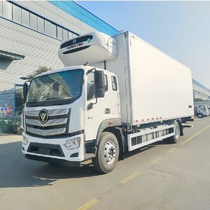 Foton 8 Ton <b>10</b> Ton Refrigerator Truck 4x2 Diesel Refrigerated Box Trucks for Frozen and Fish Delivery - Product Image 1
