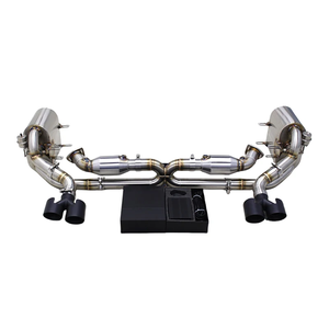 Tubos de Escape Catback de Fábrica para PORSCHE 911 997.1/997.2 Carrera 2004-2012, Tubo de Escape en X de Acero Inoxidable Boska con Catalizador - Product Image 4