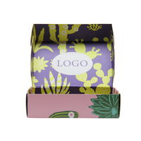 Boîtes postales d'emballage et d'expédition de vêtements de luxe avec logo personnalisé Boîte d'emballage d'expédition pliante pour T-shirt de vêtements