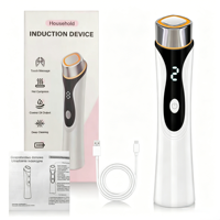 Appareil de beauté à induction par chaleur pour la maison, massage par vibration, nettoyage en profondeur, machine de soin du visage avec batterie intégrée