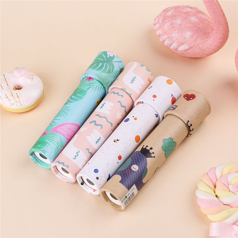 Прямая продажа с фабрики, оптовая продажа, самодельная раскраска, калейдоскоп, Детская бумага для рисования, калейдоскоп