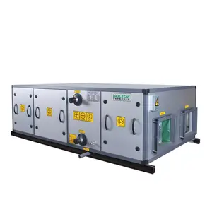 Mantar yetiştirme klima oda klima kontrol makinesi 1000m3 geri kazanımı için hava kontrol ünitesi kanallı sistemi
