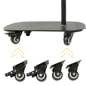 Fosoto Sliding Wheels for Half <strong>Moon</strong> Light Luna Ring <strong>Lamp</strong> Arc Lash Light With Phone Clip Photography Lighting for Eyelash - Product Image 3