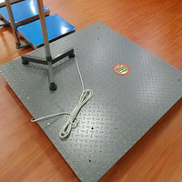 Balance au sol industrielle Newton Force pour la logistique et le pesage du bétail, capacité de 1 à 3 tonnes, dimensions personnalisables