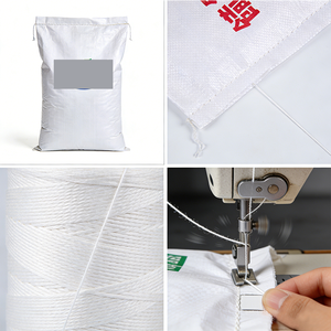 <span class=keywords><strong>Fil</strong></span> à coudre robuste 100 % polyester haute ténacité pour la fermeture des sacs de moulin à fourrage, haute résistance, économique, usage industriel - Product Image 3