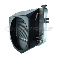 Radiateur hydraulique en aluminium pour chariot élévateur YX/H93D2 avec couvercle compatible H2000 Baoli Jixiang 490 Haute Qualité