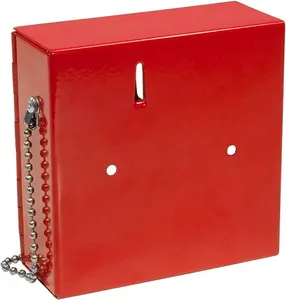 Emergency Key Box With Break Glass Hammer