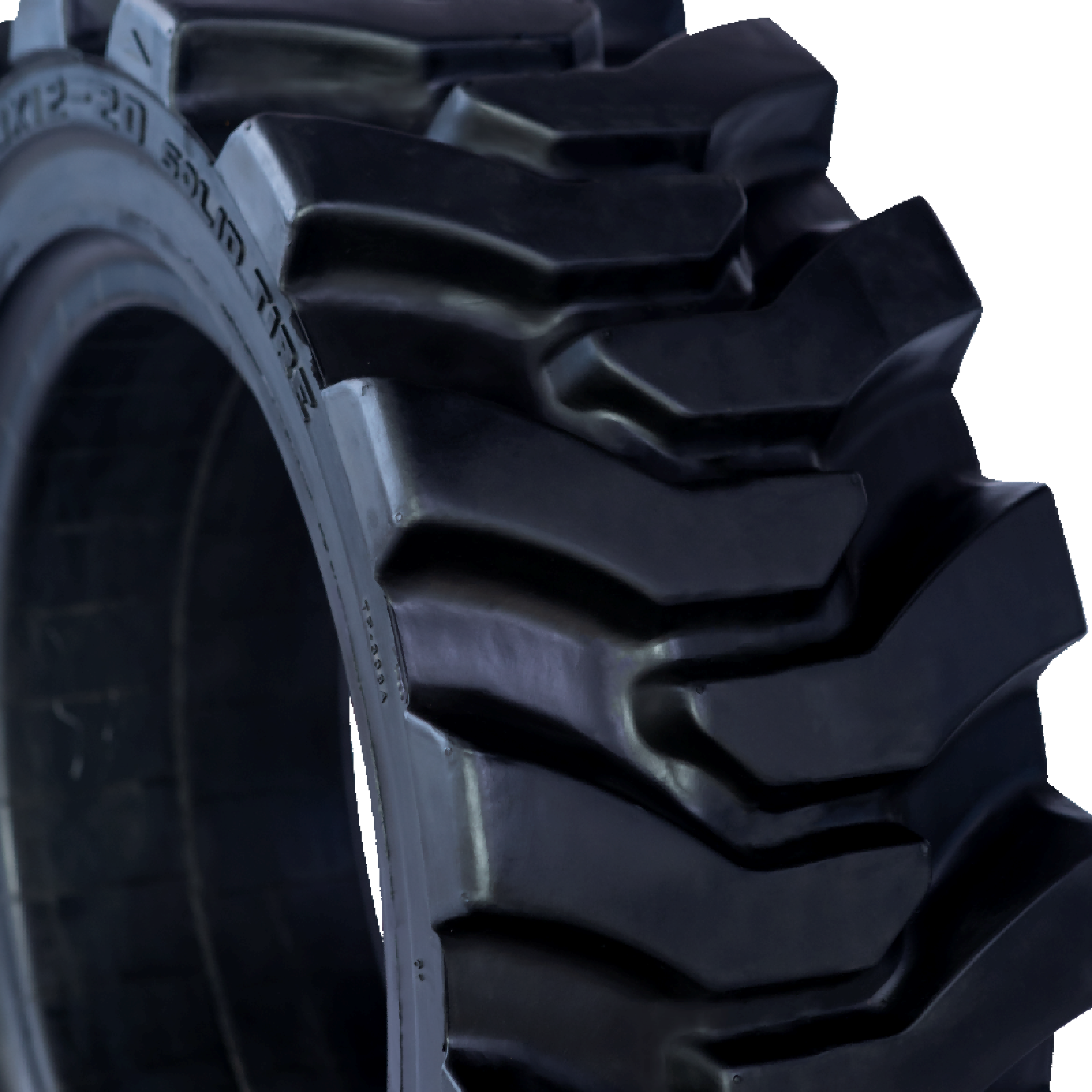 Topower High Hot Sale Factory Direct Sale Solid Rubber Skid Steer Loader Tyre Telehandler Solid Tires 36x14-20 36x14-24