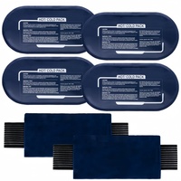 Packs de glace personnalisés pour blessures – Compresse chaude/froide en gel réutilisable pour genou et jambe – Soulagement de la douleur