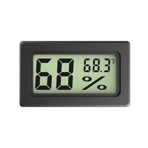 Mini medidor inalámbrico de temperatura y humedad Pantalla digital integrada para el cuidado de mascotas de escalada en interiores y exteriores con interruptor CF - Product Image 6